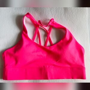 ZYIA Hot Pink Light N Tight Sports Bra